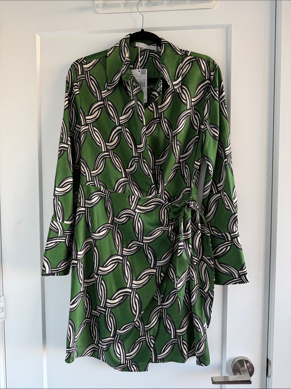 MANGO wrap dress